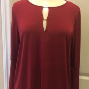 BRAND MICHAEL KORS blouse long bell sleeves